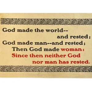 Antike Ephemera Postkarte 1910 Humorvoll Serie 603 Hot Shots unbespielt siehe Bilder - Bild 1 von 4