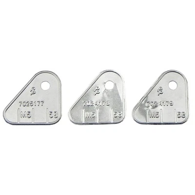 Carburetor Identification Tags Tri Power Automatic 1965 Pontiac GTO 3pc - Image 1 of 4