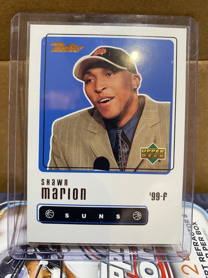 Retro de cubierta superior 1999-00 - Shawn Marion #99 (RC) Foto 1 de 1