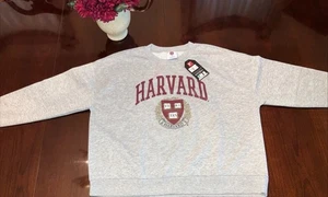 Harvard University New Logo Sweatshirt Grau Größe M - Bild 1 von 11