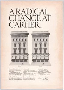 Cartier Fifth Avenue Tienda Renovación Monumento Denominación Anuncio Impreso Vintage 1970 - Imagen 1 de 5