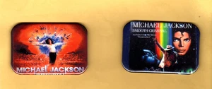 MICHAEL JACKSON     2  REFRIGERATOR MAGNET  2" X 3"  WITH ROUNDED CORNER - Picture 1 of 2