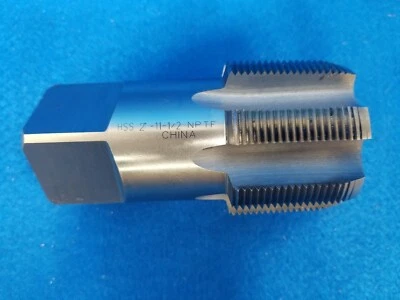 WESTWARD 5TWX6 Pipe Thread Tap,2"-11-1/2,HSS - Image 1 of 4