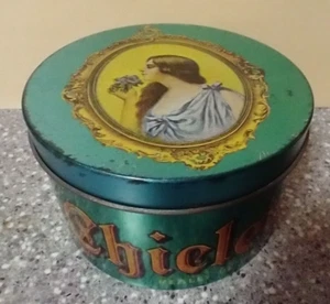 Vintage 1970s Cheinco Chiclets Gum Tin - Picture 1 of 9
