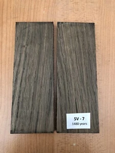 ANTIKE MOOREICHE Messer Schuppengriff Block Schnitzrohling: 135-45-10mm - Bild 1 von 1