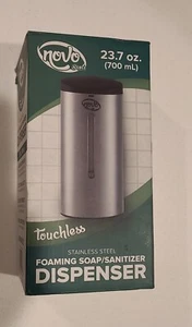 Noble Chemical Novo Stainless 700 mL Touchless Foaming Soap/Sanitizer Dispenser - Picture 1 of 2