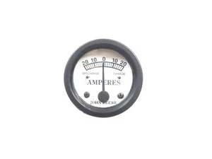 AMPERÍMETRO CALIBRE AMPERIOS A B G H D L M R MT CARA BLANCA JOHN DEERE JD 408 #19-72 - Imagen 1 de 7