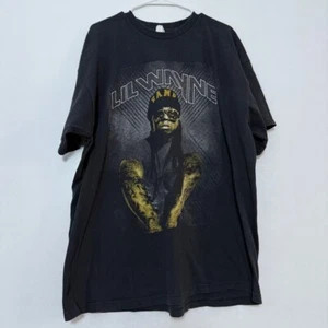 Lil Wayne Black Tour 2011 Herren Delta Pro Weight Tag Rap T-Shirt 2XL - Bild 1 von 6