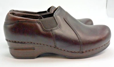 Dansko профессиональный XP коричневый смазанный кожи - размер ЕС 38 США 8 - был $140 - Изображение 1 из 4