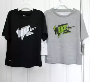 NEW LITTLE BOYS NIKE DRI-FIT GRAPHIC LIGHTWEIGHT SHORT-SLEEVE TEE T SHIRT $24 - Picture 1 of 8