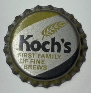 Koch's Plastic Lined Beer Crown Bottle Cap - Imagen 1 de 4