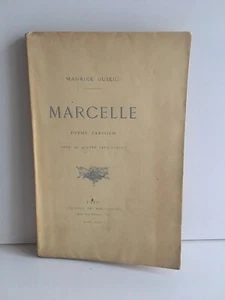 Maurice DUSEIG MARCELLE Pariser Gedicht 4 pl. Bibliophile Buchhandlung 1877 - Bild 1 von 10