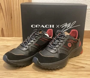 Coach Naruto MBJ US 8D Sneaker Low Top Selten C143 Brandneu - Bild 1 von 9