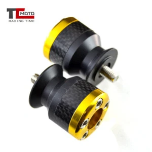 M6 Universal Carbon Fiber Swingarm Spools Stand Screws 6MM For Yamaha Motorcycle - Imagen 1 de 4