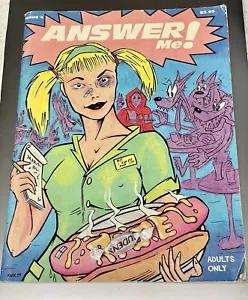 ANSWER ME! # 4 magazine Jim & Debbie Goad (1994) Game incl First Edition ! Punk - Picture 1 of 6