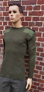 Taille S - Pullover commando Armée Belge- 100% Pure Laine Vierge📌4a. - Imagen 1 de 6