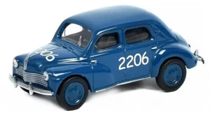 Norev 1954 Renault 4CV Racing #2206 Blue 1:64 Scale US IMPORT DUTIES PAID - Picture 1 of 4