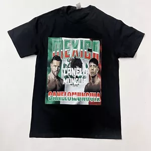 Canelo Vs Mungia Fight T SHIRT BLACK T Mobile Arena Size Small - Picture 1 of 2
