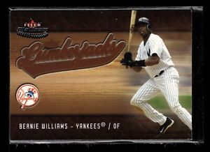 2005 Fleer Platinum Lumberjacks Bernie Williams #6LJ New York Yankees