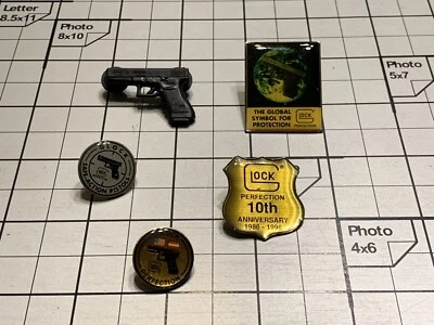 Rare Vintage Glock Perfection Pin Collection and Bonus Must Have For Collectors - Image 1 of 4