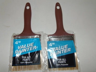 (2) PINCELES VALUE PINTOR TODO USO 4" (2-M-103) Foto 1 de 2