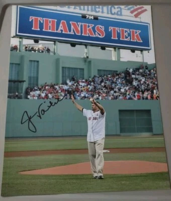 JASON VARITEK BOSTON RED SOX CAPTAIN SIGNED AUTOGRAPHED 11x14 RETIREMENT PROOF - Image 1 of 3