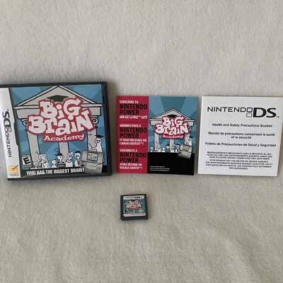 Big Brain Academy (Nintendo DS, 2006) Complete CIB Tested Works - Image 1 of 4