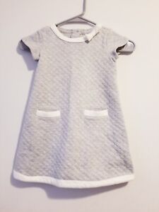 The Children's Place Girl's Toddler Dress Size 4T Grey 