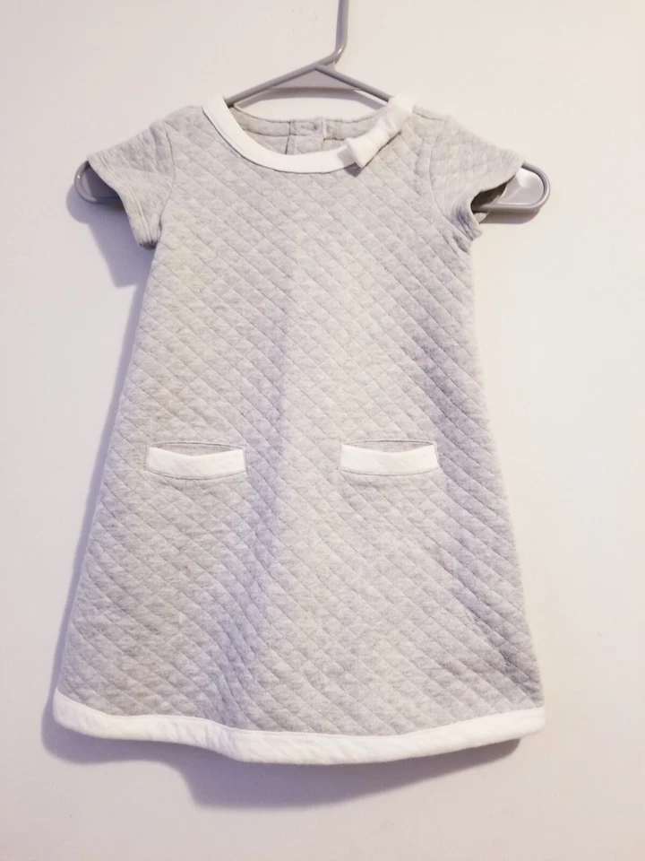 The Children's Place Girl's Toddler Dress Size 4T Grey  - Image 1 of 4