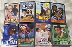 BOLLYWOOD 8-JOBLOT 90S COLLECTION CASSETTES. - Picture 1 of 3