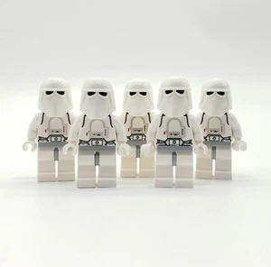 Lot of 5 Lego Star Wars Imperial Snowtrooper Minifigure 8129 4483 75014 7666 - Picture 1 of 3