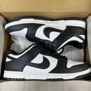Nike Dunk Low Sneaker Panda Black Größe UK10,5 US11,5 EU45,5 DD1391-100 NEU - Bild 1 von 6