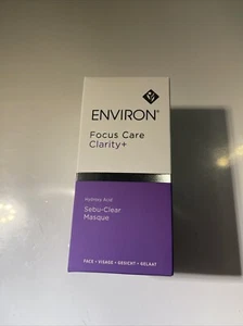 ENVIRON Focus Care Clairty+ Sebu-Clear Masque 150 ml EXP 10/25 NEW - Picture 1 of 1
