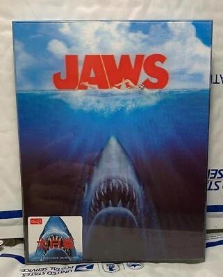 NEW JAWS 4K ULTRA HD LENTICULAR SLIP STEELBOOK! HDZETA! RARE OOP SOLD OUT SEALED Foto 1 de 4