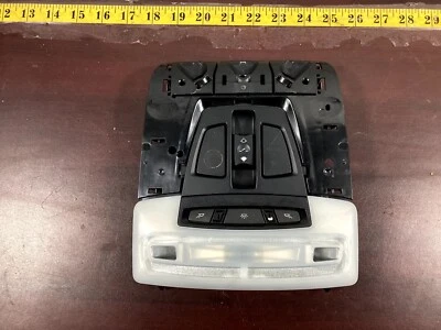 BMW 328i 2013-2016 domo delantero luz de lectura lámpara bronceada 9317404 OEM. Foto 1 de 4