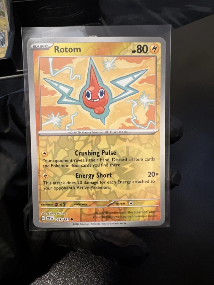 Rotom 061/191 Sv08: Surging Sparks Reverse Holo - Image 1 of 1
