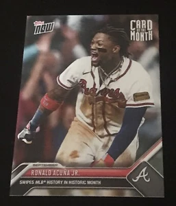 Ronald Acuna 40/70 2023 Topps Now September Card of the Month M-SEPT Braves COTM - Bild 1 von 4