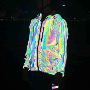 Bicycle Jacket Men Spring Summer Reflective Windbreaker Women Water Resistant - Picture 1 of 24