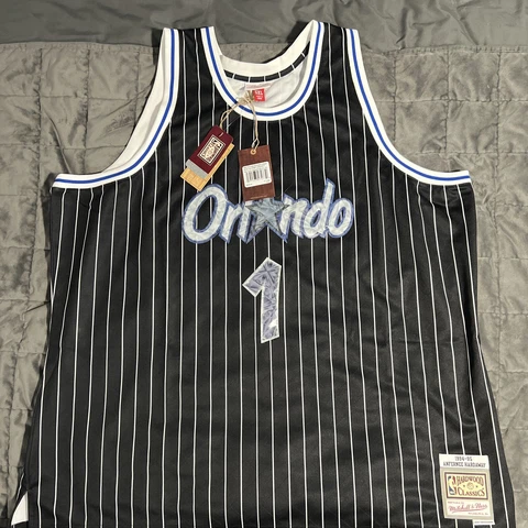 Mitchell & Ness 75th NBA  Jersey Mens 5XL Magic 94-95 Anfernee Hardaway $200!! Cover