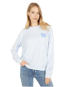 $56 Billabong Women’s Salt And Sand Pullover Sweatshirt Size L - Picture 1 of 5