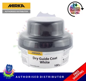 Mirka 100g WEISS Trockenführung Mantel Power, um Unvollkommenheiten & Kratzer auf Farbe zu zeigen - Bild 1 von 3