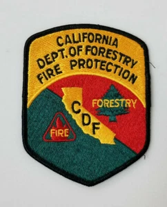 Police Security Patch California Dept of Forestry Fire protection - Picture 1 of 2