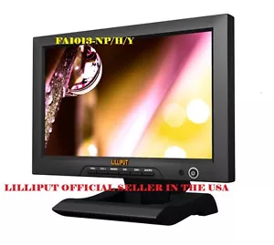 Lilliput 10.1" FA1013-NP/H/Y 16:9 HDMI IN FIELD Monitor W/ YPBPR +VIDEO IN&OUT - Picture 1 of 3