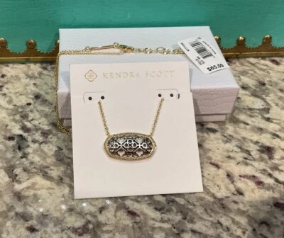 Collar colgante Dollie de oro/plata Kendra Scott 4217713399 precio de venta sugerido por el fabricante 65 USD nuevo con etiquetas Foto 1 de 3