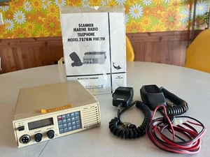 Vintage Ray Jefferson Jetronic Morskie mikrofony radiowe Podręcznik Model 7878M Nieprzetestowany - Zdjęcie 1 z 17