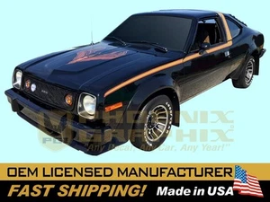 1978 AMC American Motors Concord AMX Decals & Stripes-ONLY Kit (Black Cars) - Bild 1 von 1