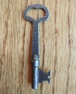 Antique Lockwood Mfg Co Mortise Lock Skeleton Key Vintage Key Number 5 - Picture 1 of 2