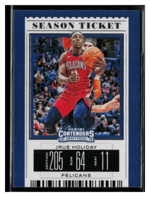 2019 Panini Contenders Draft Picks #23 Jrue Holiday Season Ticket - Image 1 of 2