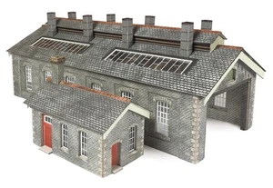 Kartonmodell Settle/Carlisle Lokschuppen 1:160 Metcalfe - Picture 1 of 3