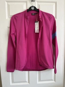 Crane Ladies Dark Pink Cycling Jersey BNWT size 8/10 - Picture 1 of 6